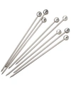 Prince Of Scots Crystal Cocktail Picks- Set Of 8 In Clear