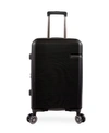 BROOKSTONE NELSON 21" HARDSIDE CARRY-ON LUGGAGE WITH CHARGING PORT