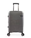 BROOKSTONE NELSON 21" HARDSIDE CARRY-ON LUGGAGE WITH CHARGING PORT