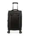 Brookstone Elswood 21" Softside Carry-on Luggage With Charging Port In Black