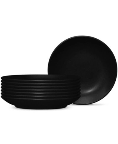 Noritake Colorwave Side/prep Dishes, Set Of 8 In Graphite