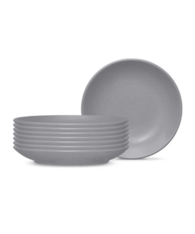 Noritake Colorwave Side/prep Dishes, Set Of 8 In Slate
