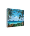 TANGLETOWN FINE ART TROPIC TRAVELS BY SCOTT WESTMORELAND GICLEE PRINT ON GALLERY WRAP CANVAS, 28" X 21"