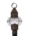 Designer's Fountain Designers Fountain Nantucket Post Lantern In Brown