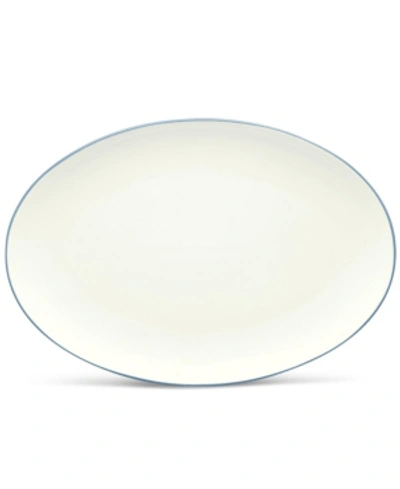 Noritake Colorwave 16 Inch Oval Platter In Ice
