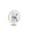 Umbra Infinity Picture Frame, Floating Photo Display For Desk Or Wall, 5x7, Brass In Matte Brass