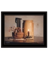 Trendy Decor 4u Bittersweet Basket By Susie Boyer, Ready To Hang Framed Print, Black Frame, 19" X 15" In Multi