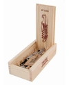 Twine Wood Double Hinged Corkscrew In Brown