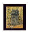 Trendy Decor 4u Thinking Room By Gail Eads, Printed Wall Art, Ready To Hang, Black Frame, 10" X 12" In Multi