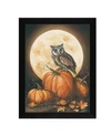 TRENDY DECOR 4U IN THE PUMPKIN PATCH BY JOHN ROSSINI, PRINTED WALL ART, READY TO HANG, BLACK FRAME, 14" X 18"