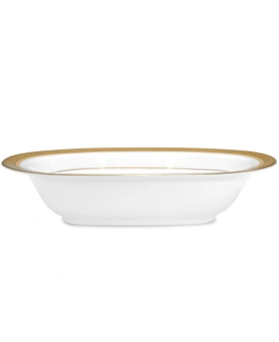 Noritake Summit Gold Oval Vegetable Bowl, 24 Oz.