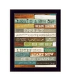 TRENDY DECOR 4U TODAY IS A NEW DAY BY MARLA RAE, PRINTED WALL ART, READY TO HANG, BLACK FRAME, 20" X 26"