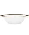 Noritake Odessa Cobalt Gold Round Vegetable Bowl, 32 Oz. In Dark Blue