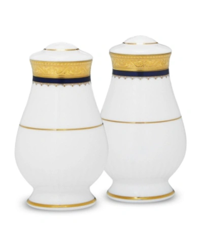 Noritake Odessa Cobalt Gold Salt & Pepper In Dark Blue