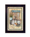 Trendy Decor 4u Another Day In Paradise By Mary June, Printed Wall Art, Ready To Hang, Black Frame, 10" X 14" In Multi