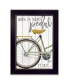 TRENDY DECOR 4U WHEN IN DOUBT BY MARLA RAE, PRINTED WALL ART, READY TO HANG, BLACK FRAME, 14" X 20"