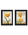 Trendy Decor 4u Paris Collection By Ed Wargo, Printed Wall Art, Ready To Hang, Black Frame, 14" X 18" In Multi