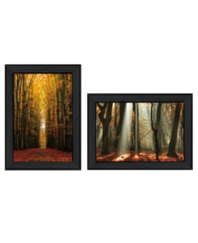 Trendy Decor 4u Highway To Heaven Collection By Martin Podt, Printed Wall Art, Ready To Hang, Black Frame, 36" X 21" In Multi