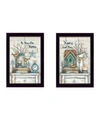 TRENDY DECOR 4U HOME SWEET HOME COLLECTION BY MARY JUNE, PRINTED WALL ART, READY TO HANG, BLACK FRAME, 28" X 20"