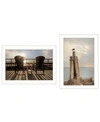 TRENDY DECOR 4U BY THE SEA COLLECTION BY LORI DEITER, PRINTED WALL ART, READY TO HANG, WHITE FRAME, 20" X 14"
