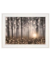 Trendy Decor 4u Enchanted Morning By Lori Deiter, Ready To Hang Framed Print, White Frame, 21" X 15" In Multi