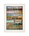 TRENDY DECOR 4U TODAY IS BY MARLA RAE, READY TO HANG FRAMED PRINT, WHITE FRAME, 15" X 19"