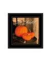 TRENDY DECOR 4U GIVE THANKS BY ANTHONY SMITH, READY TO HANG FRAMED PRINT, BLACK FRAME, 15" X 15"