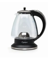 Capresso H2o Glass Kettle In Black