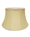 CLOTH & WIRE CLOTH&WIRE SLANT SHALLOW DRUM SOFTBACK LAMPSHADE WITH WASHER FITTER