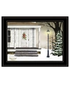 Trendy Decor 4u Peace On Earth By Billy Jacobs, Ready To Hang Framed Print, Black Frame, 19" X 15" In Multi