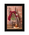 TRENDY DECOR 4U LET CHRISTMAS LIVE BY BILLY JACOBS, READY TO HANG FRAMED PRINT, BLACK FRAME, 15" X 21"