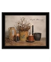 Trendy Decor 4u Simple Blessings By Billy Jacobs, Ready To Hang Framed Print, Black Frame, 27" X 21" In Multi
