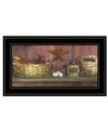 TRENDY DECOR 4U RISE AND SHINE BY BILLY JACOBS, READY TO HANG FRAMED PRINT, BLACK FRAME, 21" X 12"