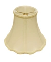 Cloth & Wire Cloth&wire Soft Box Chandelier Lampshade With Double Flame Clip In Off-white