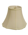 CLOTH & WIRE CLOTH&WIRE SLANT MODIFIED FANCY OCTAGON SOFTBACK LAMPSHADE WITH WASHER FITTER