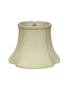 CLOTH & WIRE CLOTH&WIRE SLANT INVERTED CORNER OVAL SOFTBACK LAMPSHADE WITH WASHER FITTER