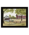 TRENDY DECOR 4U THE OLD SPRING HOUSE BY BILLY JACOBS, READY TO HANG FRAMED PRINT, BLACK FRAME, 27" X 21"