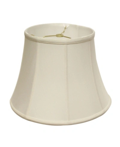 Cloth & Wire Cloth&wire Slant Modified Bell Softback Lampshade With Washer Fitter In White