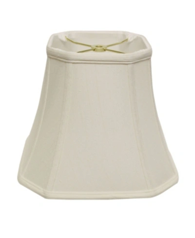 Cloth & Wire Cloth&wire Slant Cut Corner Square Bell Softback Lampshade With Washer Fitter In White