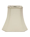 CLOTH & WIRE CLOTH&WIRE SLANT CUT CORNER SQUARE BELL SOFTBACK LAMPSHADE WITH WASHER FITTER