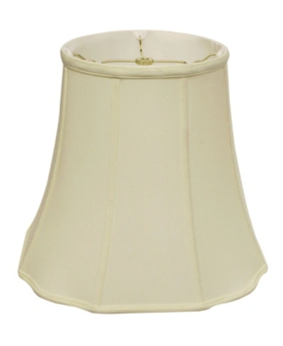 Cloth & Wire Cloth&wire Slant Fancy Octagon Softback Lampshade With Washer Fitter In Off-white