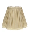 Cloth & Wire Cloth&wire Slant Fancy Square Pleated Softback Lampshade With Washer Fitter In Taupe