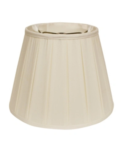 Cloth & Wire Cloth&wire Slant English Box Pleat Softback Lampshade With Washer Fitter In Off-white