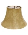 CLOTH & WIRE CLOTH&WIRE SLANT BELL FAUX LEATHER SOFTBACK LAMPSHADE