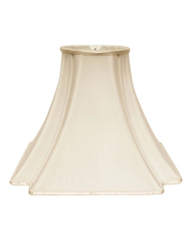 Cloth & Wire Cloth&wire Slant V-corner Square Softback Lampshade With Washer Fitter In Off-white