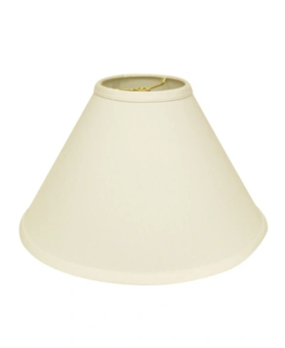 Cloth & Wire Cloth&wire Slant Deep Cone Hardback Lampshade With Washer Fitter In Off-white