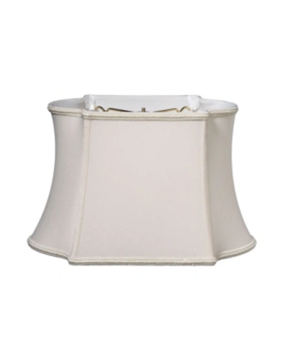 Cloth & Wire Cloth&wire Slant Fancy Oblong Softback Lampshade In Cream