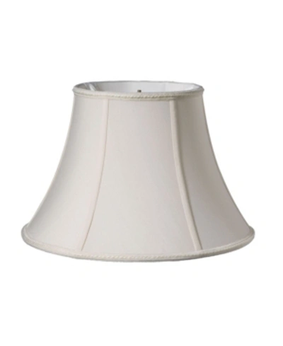 Cloth & Wire Cloth&wire Slant Transitional Oval Softback Lampshade With Washer Fitter In Cream