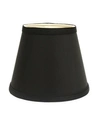 CLOTH & WIRE CLOTH&WIRE SLANT EMPIRE HARDBACK LAMPSHADE WITH WASHER FITTER WITH WHITE LINING