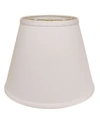 Cloth & Wire Cloth&wire Slant Deep Empire Hardback Lampshade With Washer Fitter In White